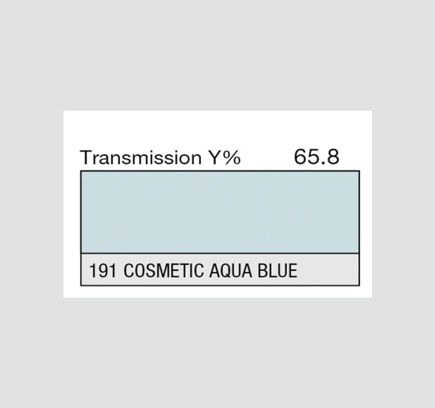 LEE-Filters, Nr. 191, Rolle 762x122cm normal, Cosmetic Aqua Blue