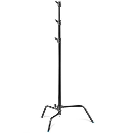 MANFROTTO C-STAND 33 SLIDING LEG *AUSLAUFARTIKEL* max. Höhe: 328cm, max. Belastung: 5,5kg, BLACK,JAPANESE STUD