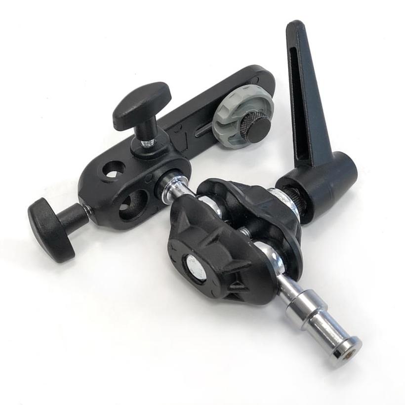 MANFROTTO DOUBLE BALL JOINT HEAD Doppelter Kugelgelenkkoppf  mit Kameraplattform