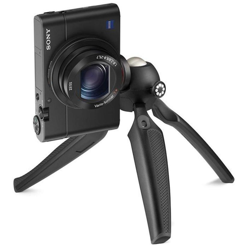 JOBY HandyPod, schwarz Doppelfunktion: Einsetzbar als Tischstativ und Handgriff