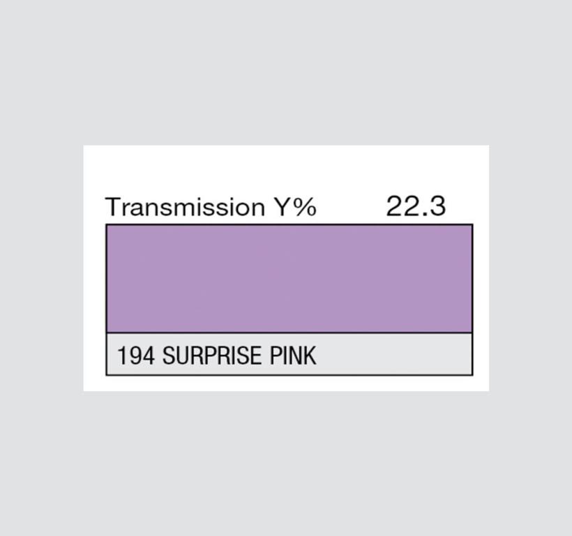 LEE-Filters, Nr. 194, Rolle 762x122cm normal, Surprise Pink