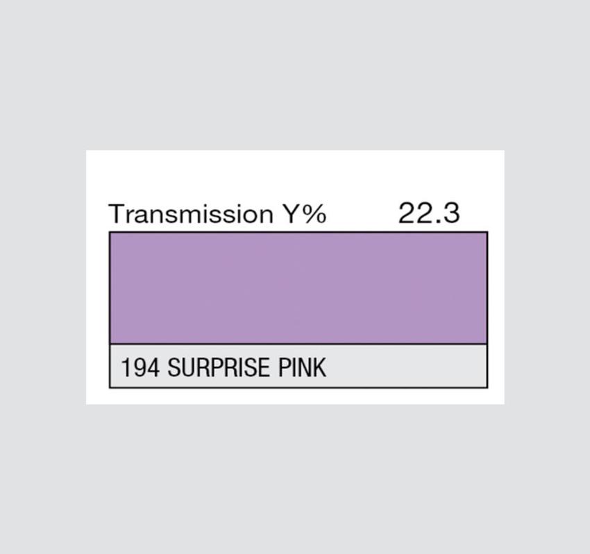 LEE-Filters, Nr. 194, Rolle 762x122cm normal, Surprise Pink