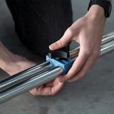 Manfrotto Panorama Hintergrund 4m (Chromakey Grün) 4m x 2.3m (Kit mit Stoff und Rahmen)