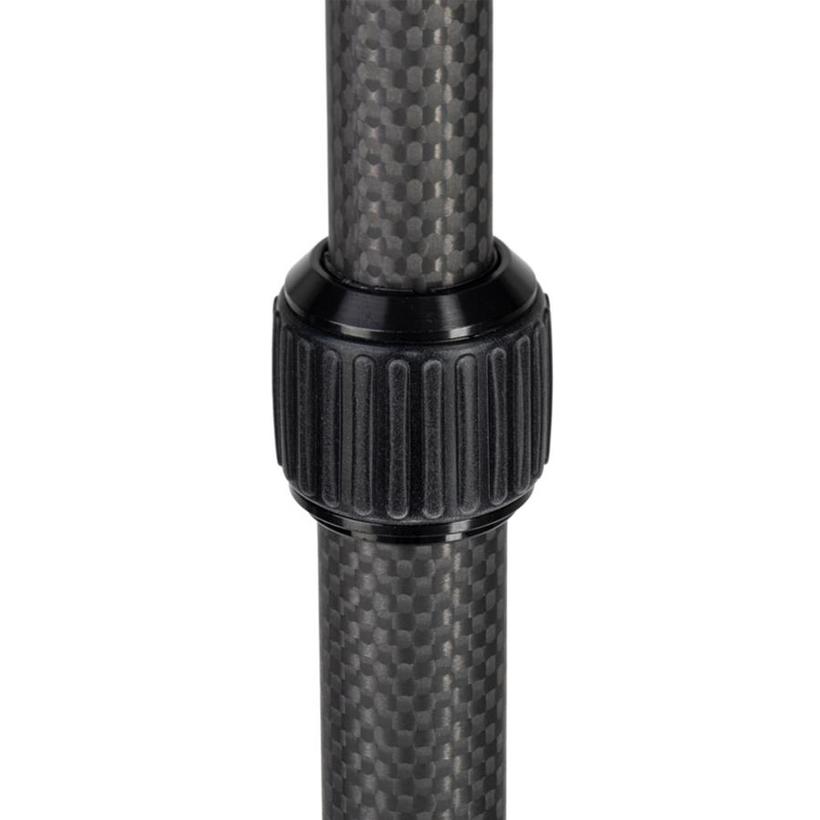 MANFROTTO CARBON  NANOPOLE STAND Ministativ aus Karbonfaser, Nivellierbein, abnehm. Galgen