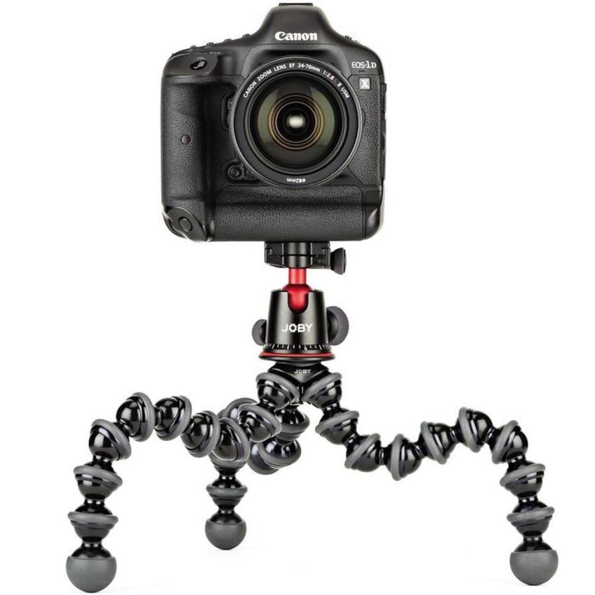 JOBY GorillaPod 5K Stativ Kit, Erstklassig verarbeitetes und flexibles Aluminium-Stativ für DSLR- und spiegellose Kameras