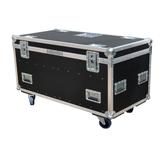 Case Packmaßcase 1200x600x600, heavy duty, schwarz 2x Trennbretter , inkl. Rollen (ca. 100mm Mehrhöhe)