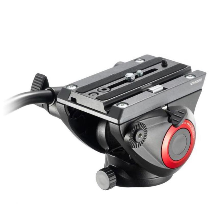 MANFROTTO Fluid Videoneiger, kompakt, mit flacher Basis (belastbar 5kg)