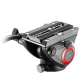 MANFROTTO Fluid Videoneiger, kompakt, mit flacher Basis (belastbar 5kg)