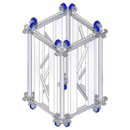 Litec MTS52R105 RL105 4 ways sleeve block - Maxitower 52