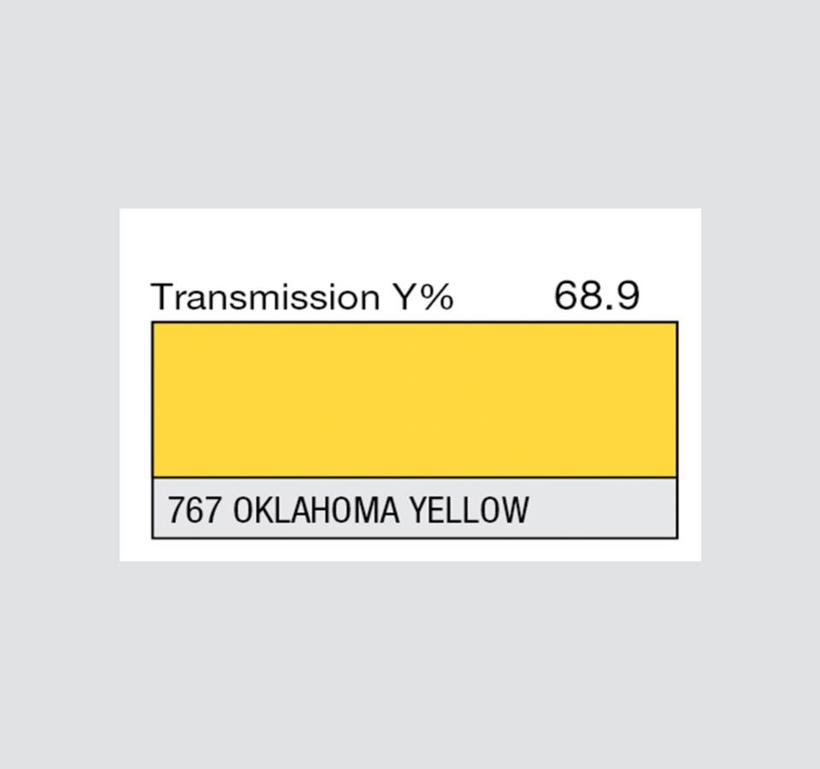 LEE-Filters, Nr. 767, Rolle 762x122cm normal, Oklahoma Yellow
