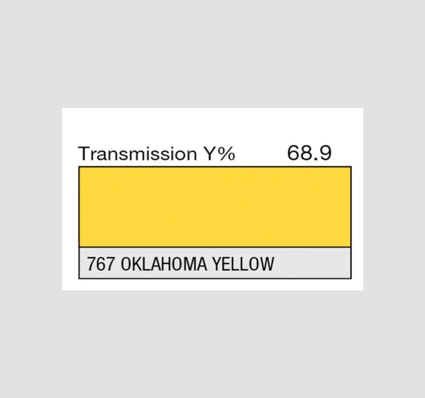 LEE-Filters, Nr. 767, Rolle 762x122cm normal, Oklahoma Yellow