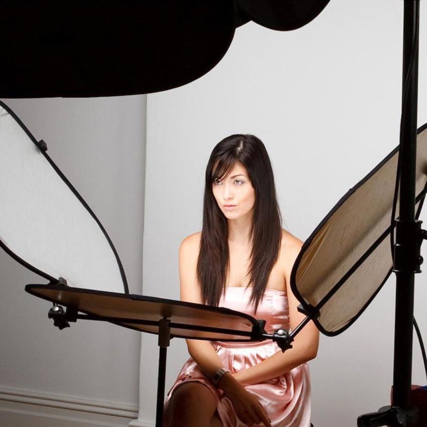 Lastolite Triflector Aufheller Sunfire/Silber (ohne Stativ!)