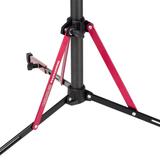 MANFROTTO CARBON  NANOPOLE STAND Ministativ aus Karbonfaser, Nivellierbein, abnehm. Galgen