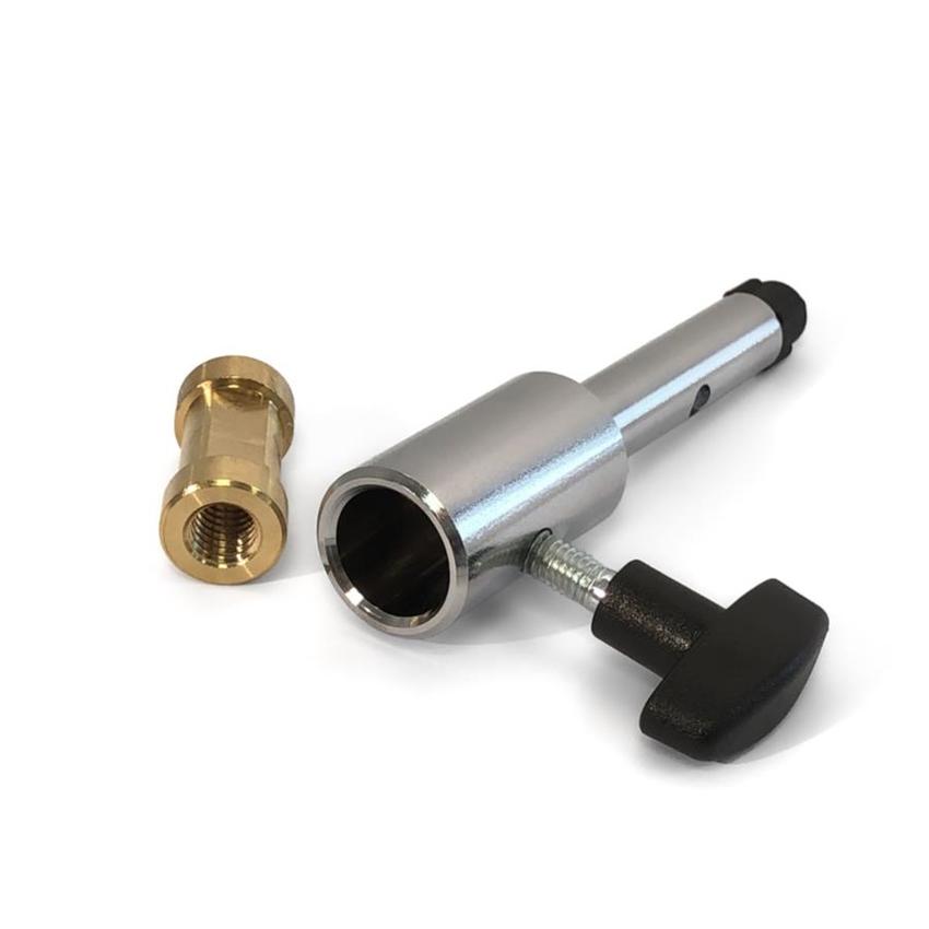 MANFROTTO ADAPTER BRONCOLOR 1/4" auf 5/8" im Set mit 119 Adapter 5/8" mit 1/4" & 3/8" Innengewinde