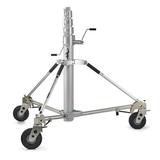 MANFROTTO LONG JOHN SILVER STAND FF WITH FOAM FILL WHEELS