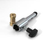 MANFROTTO ADAPTER BRONCOLOR 1/4" auf 5/8" im Set mit 119 Adapter 5/8" mit 1/4" & 3/8" Innengewinde