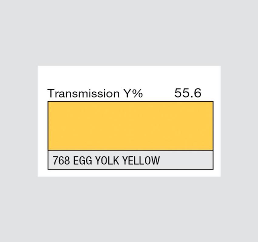 LEE-Filters, Nr. 768, Rolle 762x122cm normal, Egg Yolk Yellow