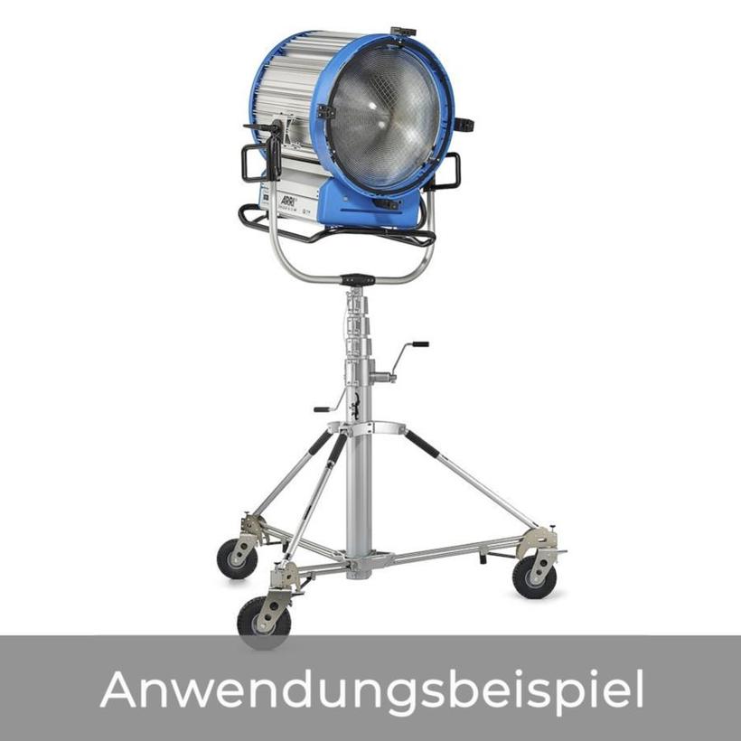 MANFROTTO LONG JOHN SILVER STAND FF WITH FOAM FILL WHEELS