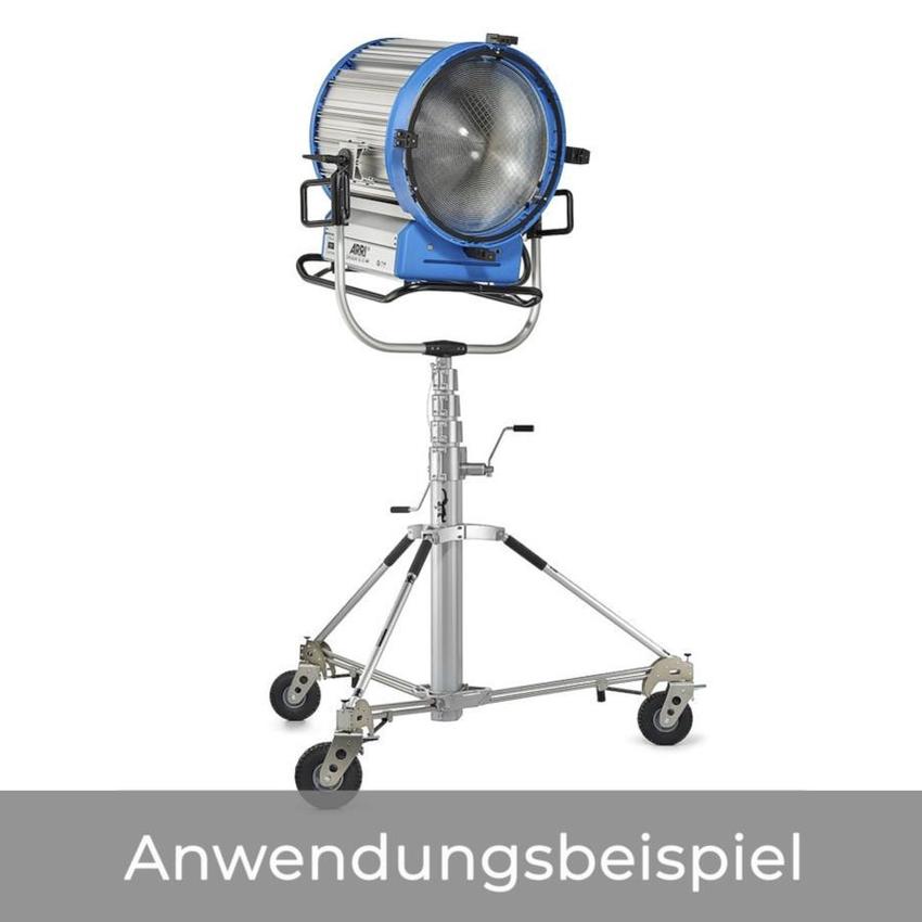 MANFROTTO LONG JOHN SILVER STAND FF WITH FOAM FILL WHEELS