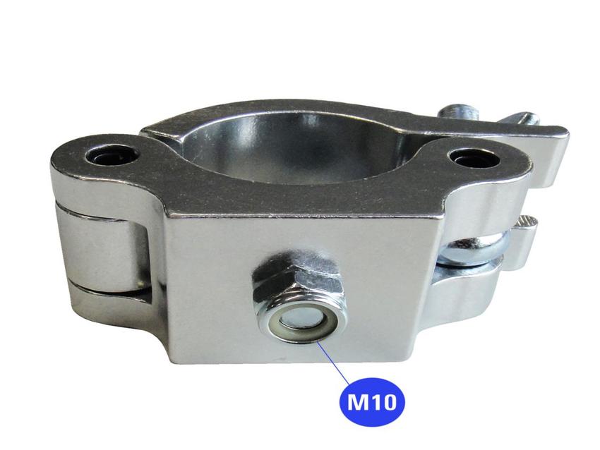 Ultralite Coupler, Half Coupler Montageschelle, M10-Schraube 48-51mm, mit TÜV, belastbar bis 500kg, Code: KCP-831