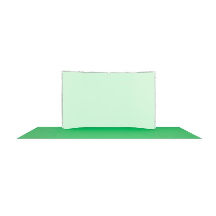 Vinyl Background / Floor 2.75m x 6m Chroma Key Green Passt perfekt zu Manfrottos Chromakey Hintergrund-Reihe