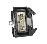 Ultralite Y-Splitter für 16pol Stecker (1x IN, 2x OUT) (Harting, u.ä.), rückseitig Öse mit 10mm Öffnung