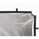 Lastolite Rapid SkyLite Stoffbezug klein 1,1x1,1m Silber/Weiss (ohne Rahmen!)