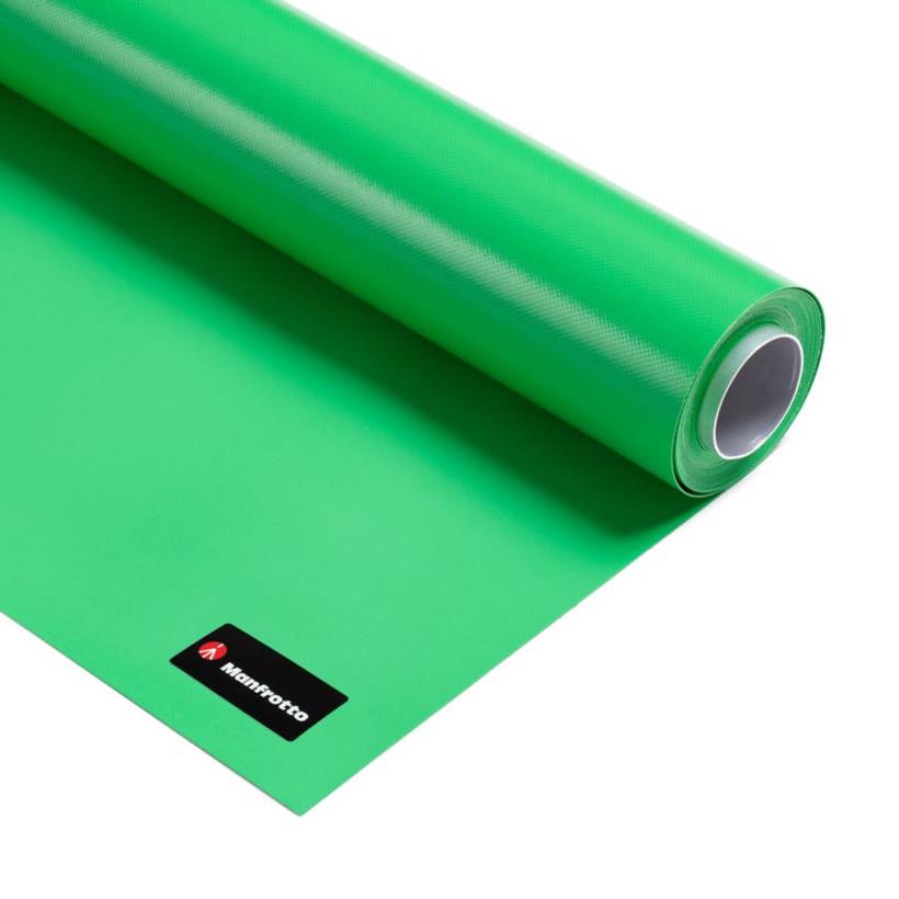 Vinyl Background / Floor 2.75m x 6m Chroma Key Green Passt perfekt zu Manfrottos Chromakey Hintergrund-Reihe