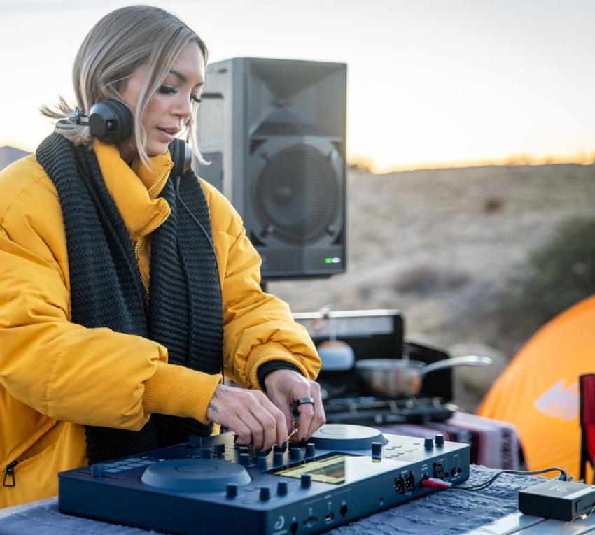 Pioneer OMNIS-DUO All-in-one DJ system, portables Dj-System mit Akkubetrieb