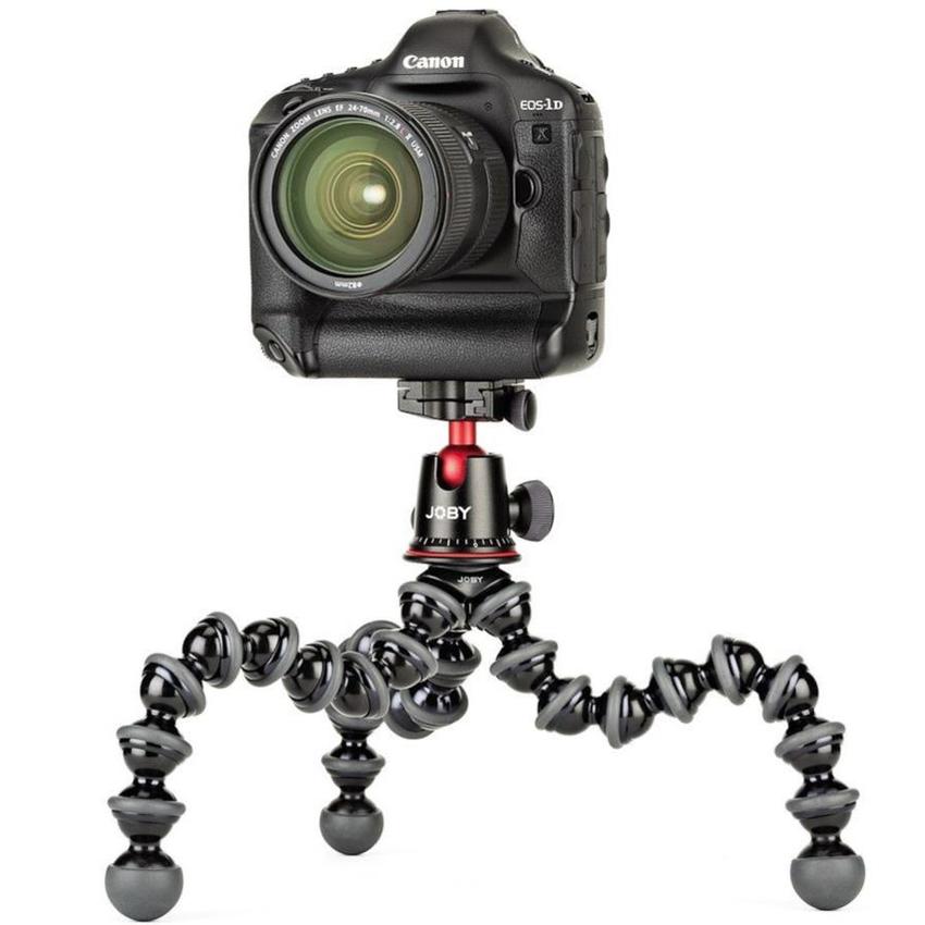 JOBY GorillaPod 5K Stativ Kit, Erstklassig verarbeitetes und flexibles Aluminium-Stativ für DSLR- und spiegellose Kameras
