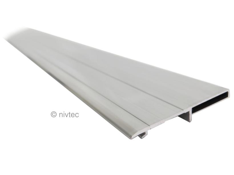 Nivtec Alu-Stoßboard + Verblendungleiste, 2-in-1 Länge 100cm