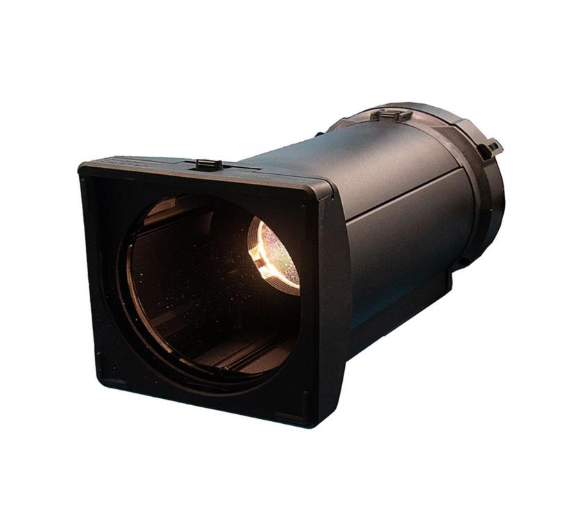 SPX ZOOM LENS, 25°-50° Zoom lens tube, for use with ACCLAIM PLE, SPX, SPX LED & LEKO LED Lightsources, black