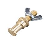 MANFROTTO ROUNDED 16MM LIGHTING STUD M10 Scheinwerferzapfen inkl. Flügelmutter, Gewindelänge 25mm