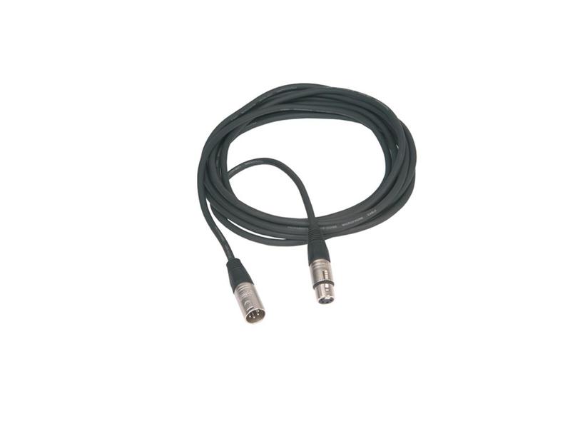 Ultralite Steuerkabel grau, XLR 4-pol, 03m, für Farbwechsler Scrollerkabel für Daten und Stromversorgung, 2x2x0.5mm²