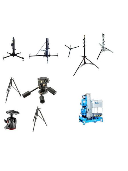 Stative / Booms / Lifte / Wind-up / Rollenstative / Foto-Video-Cine Stative