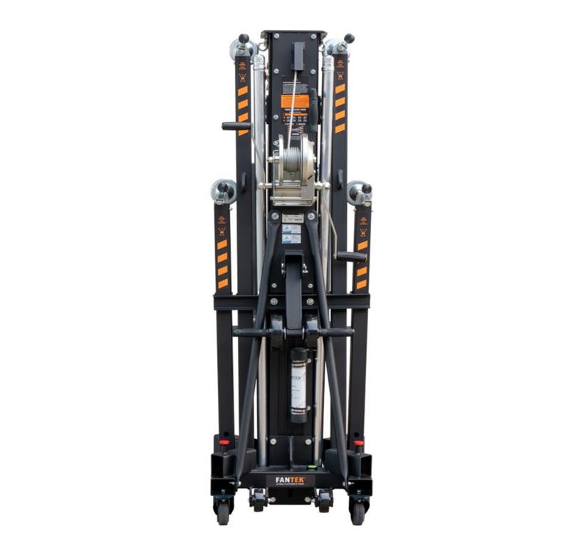 Fantek Gabellift FT6033, schwarz, **NEUER CODE: FT6045** max. Höhe 5.95m,  max. Auflast 515kg/455kg, Winde CAB-900