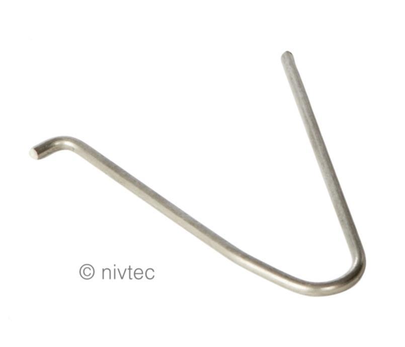 Nivtec Ersatzteil, Schenkelfeder, für Fußaufnahme spring for leg support 