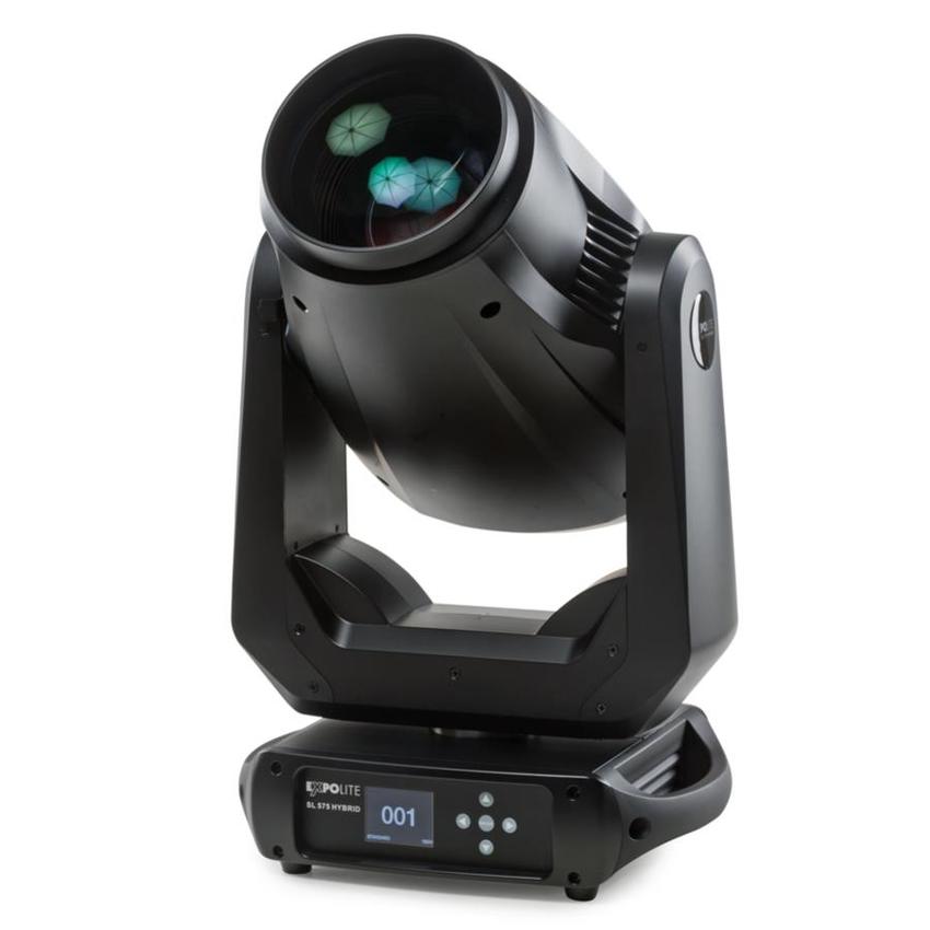EXPOLITE SL 575 Hybrid, 250W LED Hybride Moving Head, Wash-Spot der SL-Serie mit 3°-35° Zoom