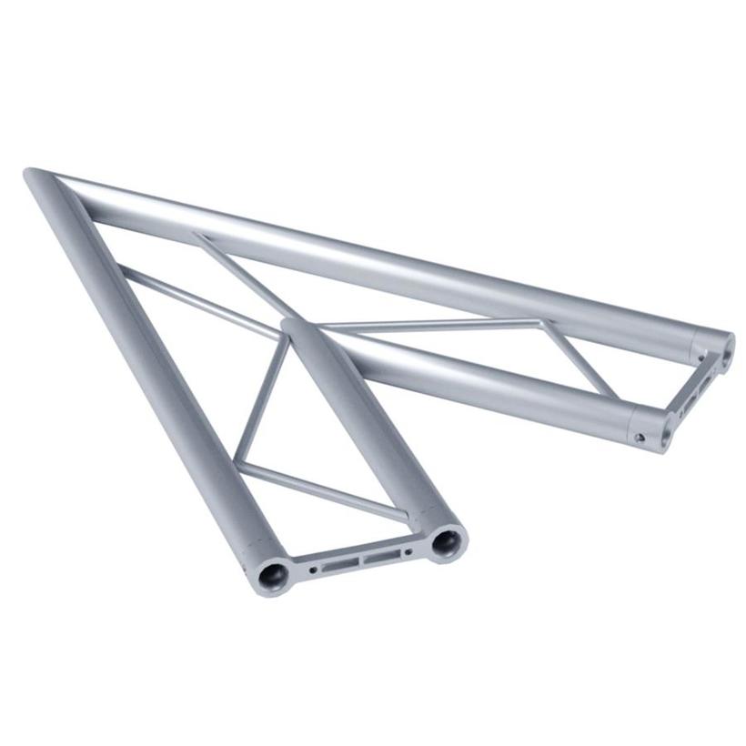 Litec FX25SAL2045P ST 25 cm. flat - 2 way 45° corner horizontal