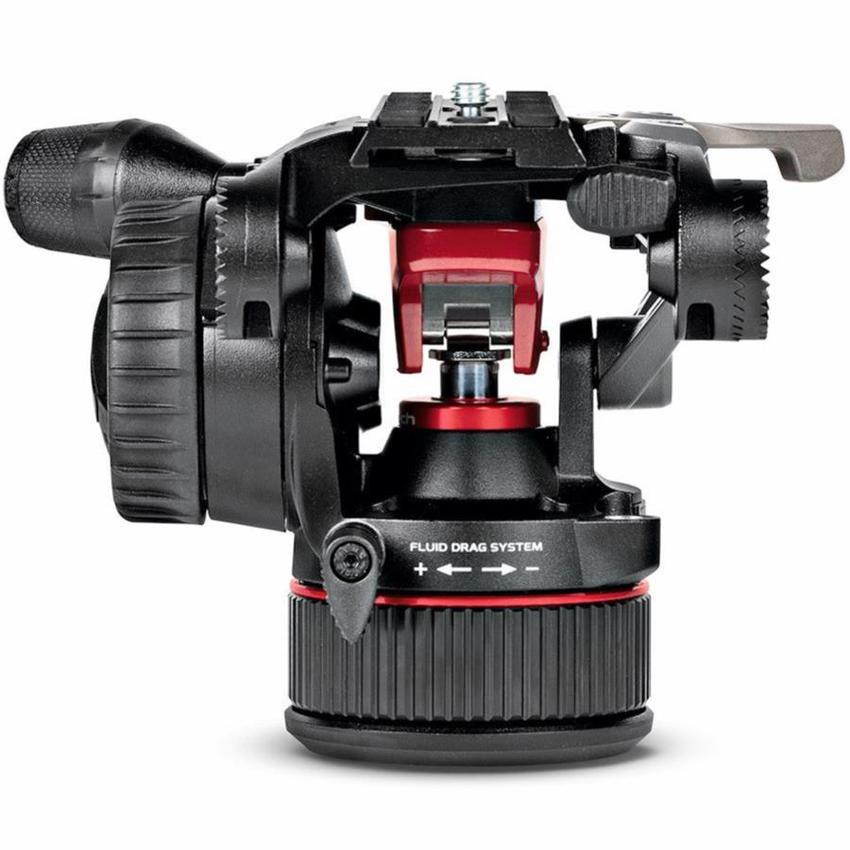 MANFROTTO Nitrotech N12 Fluid-Videokopf mit Counterbalance System