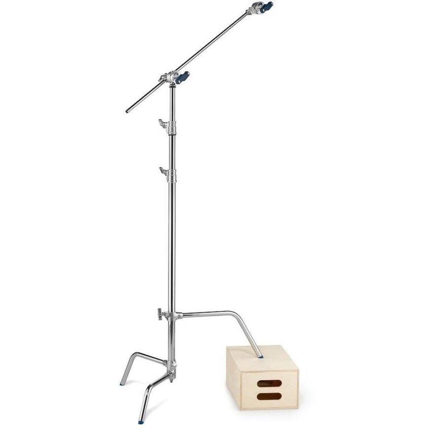 MANFROTTO C-STAND KIT 33 SLIDING LEG Gleitfuß Stativ, Verlängerungsarm und Grip Head im Set