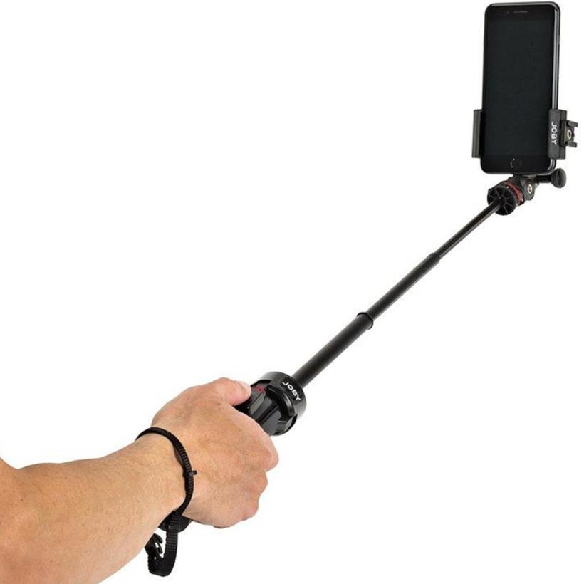 JOBY GripTight PRO TelePod Teleskopstativ, schwarz /charcoal Teleskopstativ & Griff für Mobiltelefone