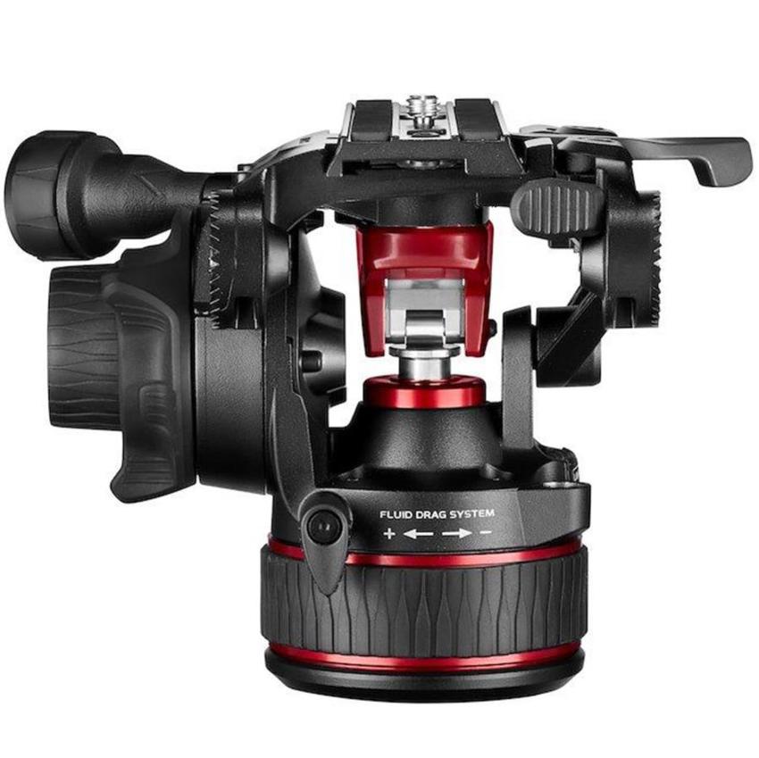 MANFROTTO Nitrotech 612 Fluid-Videokopf Sicherheitszuladung: 12 kg