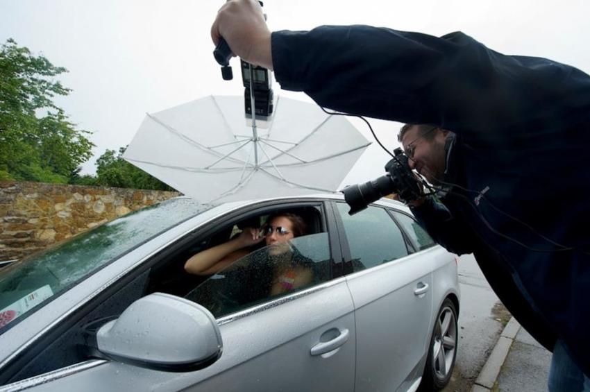 Manfrotto Umbrella Trifold 89.5cm Translucent 