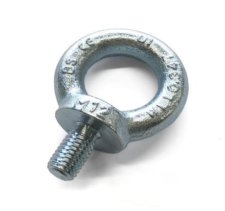 Ringschraube, M12, ähnlich DIN580, verzinkt, Tragkraft 340kg Material C15