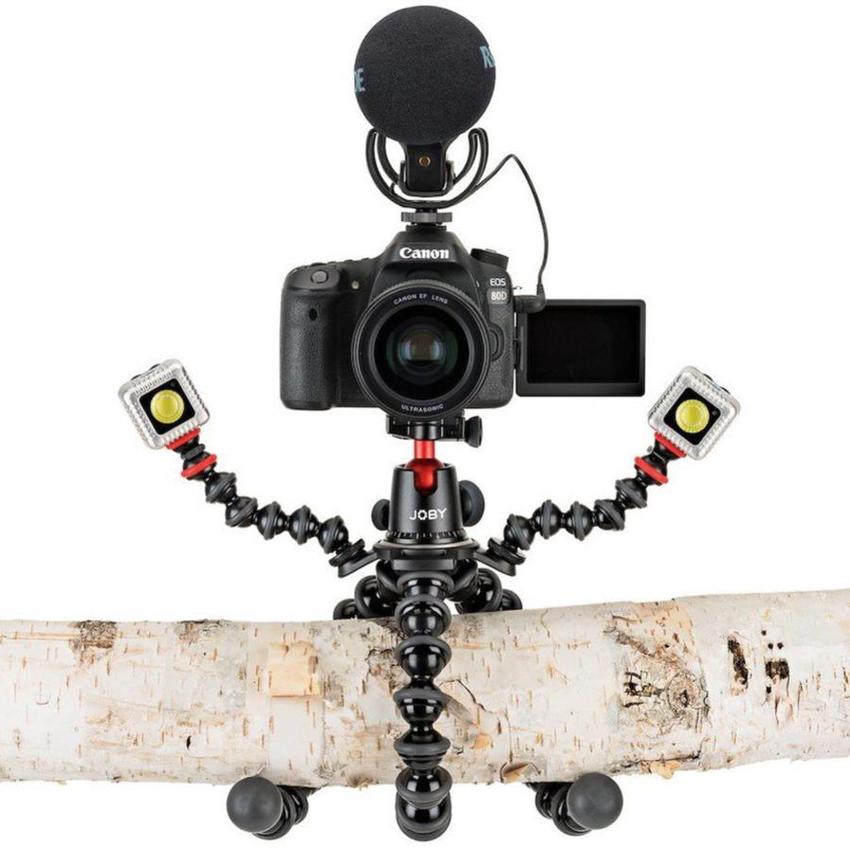 JOBY GorillaPod Rig Flexibles Stativ Rig für eine DSLR Kamera und Zubehör