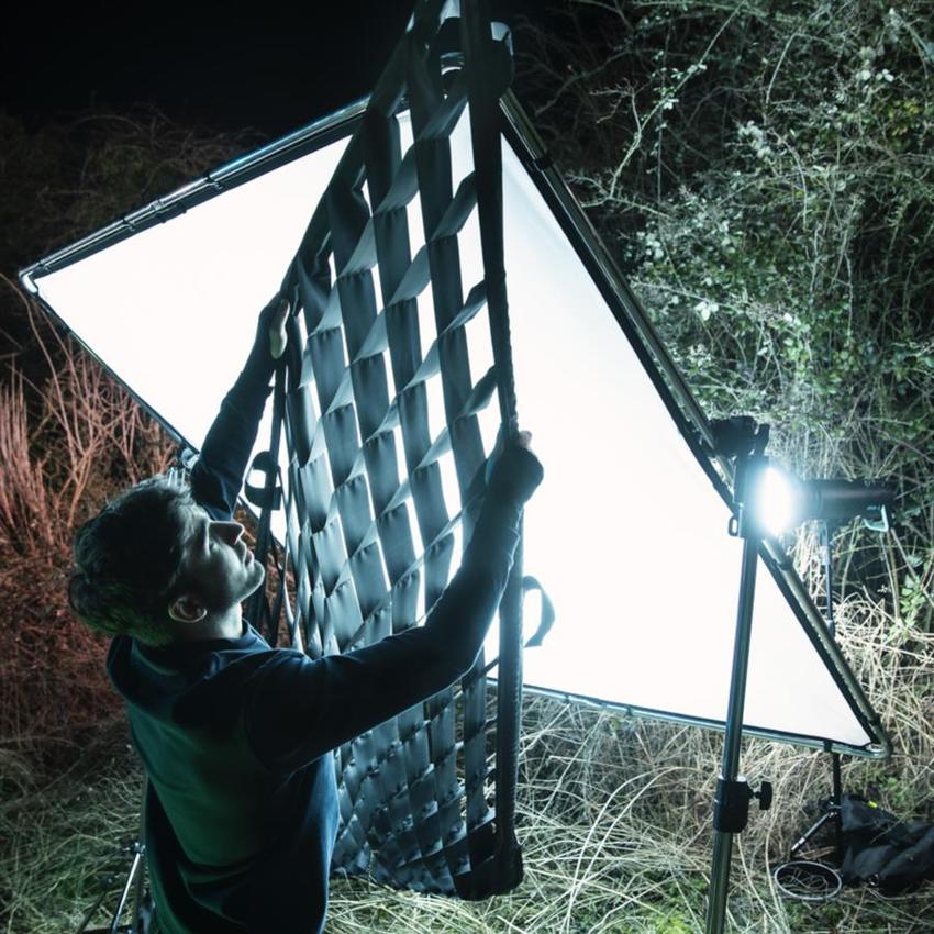 Skylite Rapid DoPchoice 60 Degree SNAPGRID® 2m x 2m Spezieller Einsatz für das Skylite Rapid & Pro Scrim