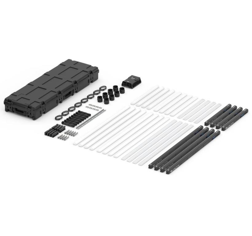 ARRI Omnibar Combo Kit black - LED bar Syst. 16/32 px. zones, Flat & Round Diff, Intensifier, Power Cable, IP65