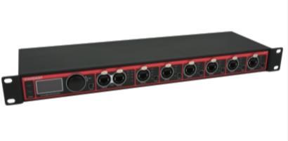 Swisson XES-2T6, 2+6 Gigabit Switch, Trunk Port optimiert für Art-Net, sACN und Dante *ohne Schuko*