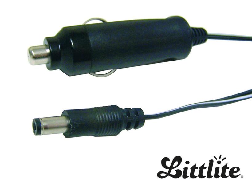 Littlite CP-2, Anschlußkabel für Zigarettenanzünder Code: CP-2, Adapter Zigarettenanzünderstecker-Netzteilst.